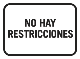 No Restrictions